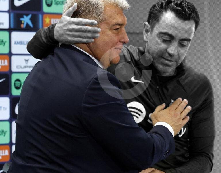 Laporta y Xavi: Fricción en el Barça antes del Choque con Almería