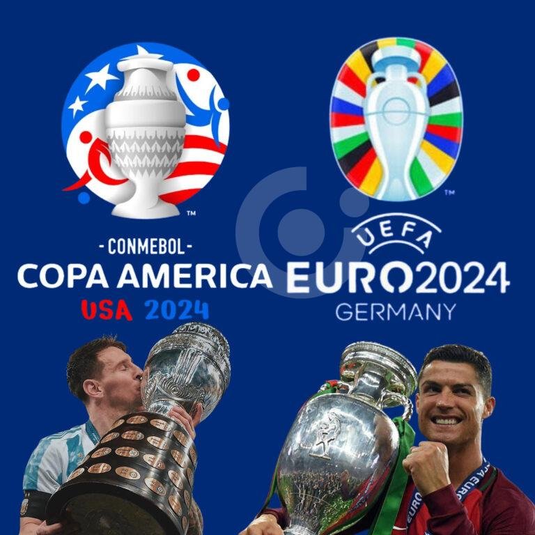 Programa tus fechas entre la Copa América y la Eurocopa.