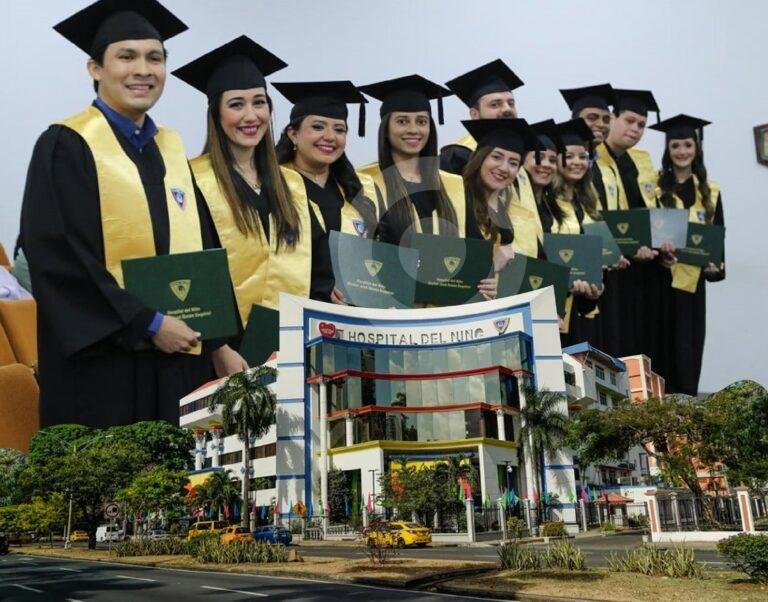 Hospital del Niño forma nuevos 11 pediatras