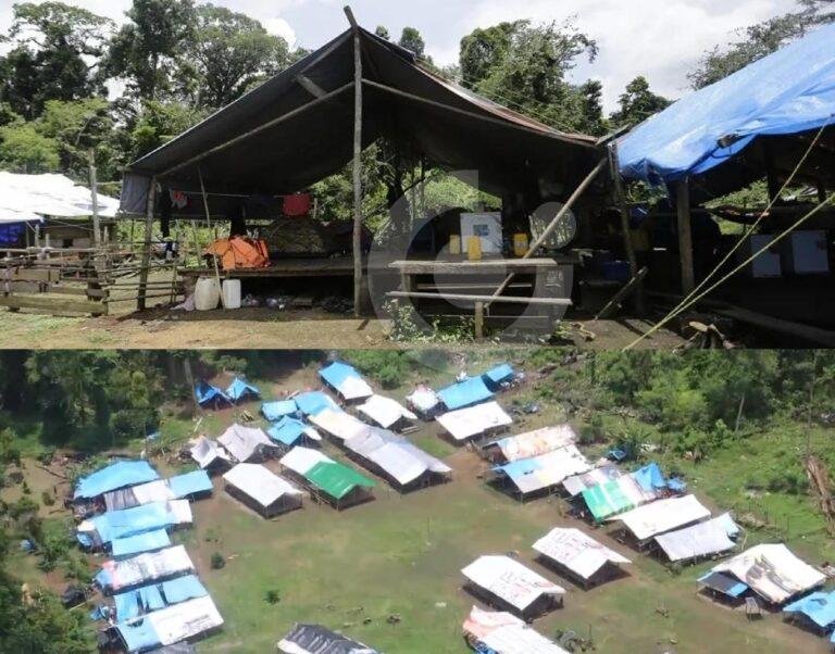 Esperan orden para desmantelar campamento clandestino de migrantes en Darién